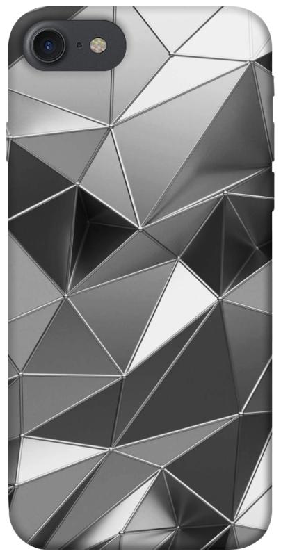 Чехол itsPrint Silver для Apple iPhone 7 / 8 (4.7"), паттерн, купить оптом с доставкой
