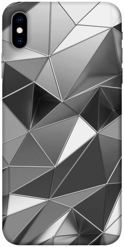 Чехол itsPrint Silver для Apple iPhone X (5.8"), паттерн, купить оптом с доставкой