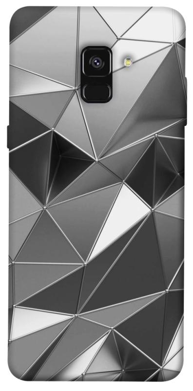 Чехол itsPrint Silver для Samsung A530 Galaxy A8 (2018), паттерн, купить оптом с доставкой