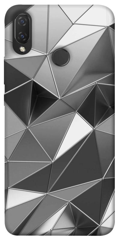 Чехол itsPrint Silver для Huawei P Smart+ (nova 3i), паттерн, купить оптом с доставкой