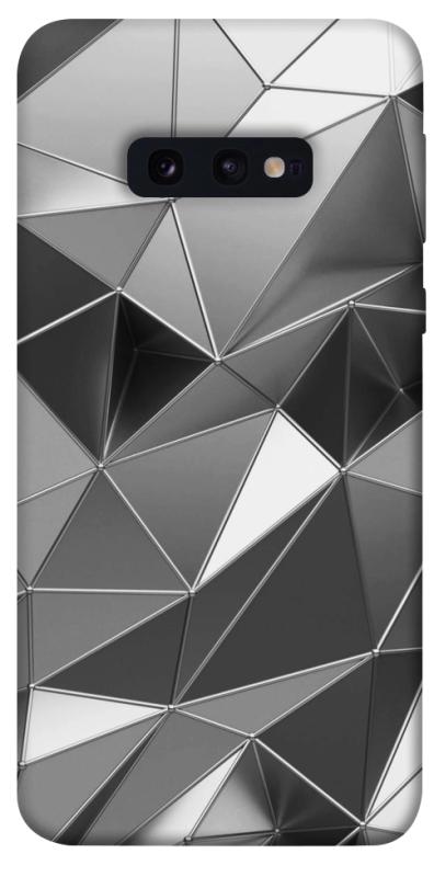 Чехол itsPrint Silver для Samsung Galaxy S10e, паттерн, купить оптом с доставкой