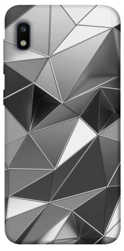 Чехол itsPrint Silver для Samsung Galaxy A10 (A105F), паттерн, купить оптом с доставкой
