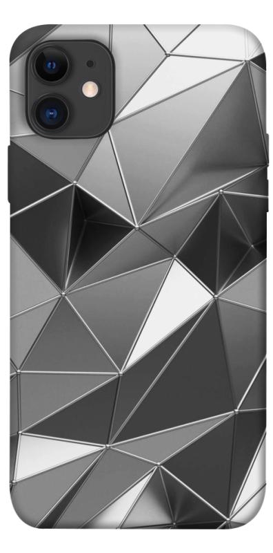 Чехол itsPrint Silver для Apple iPhone 11 (6.1"), паттерн, купить оптом с доставкой