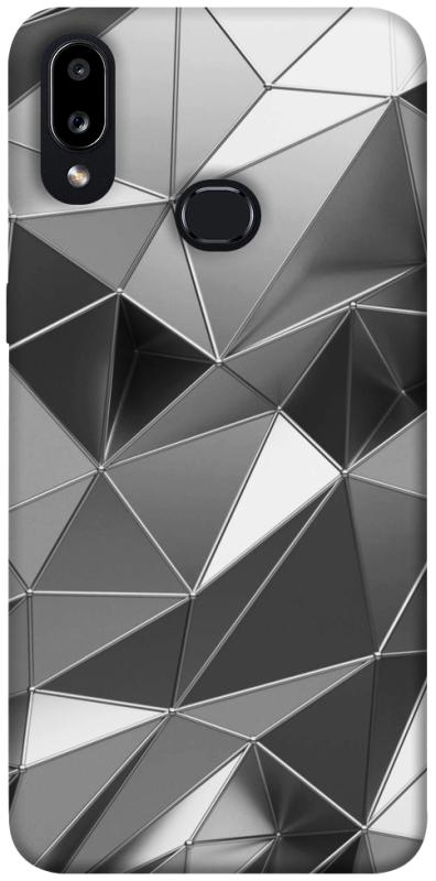 Чехол itsPrint Silver для Samsung Galaxy A10s, паттерн, купить оптом с доставкой