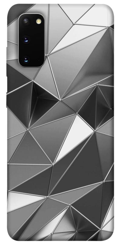 Чехол itsPrint Silver для Samsung Galaxy S20, паттерн, купить оптом с доставкой