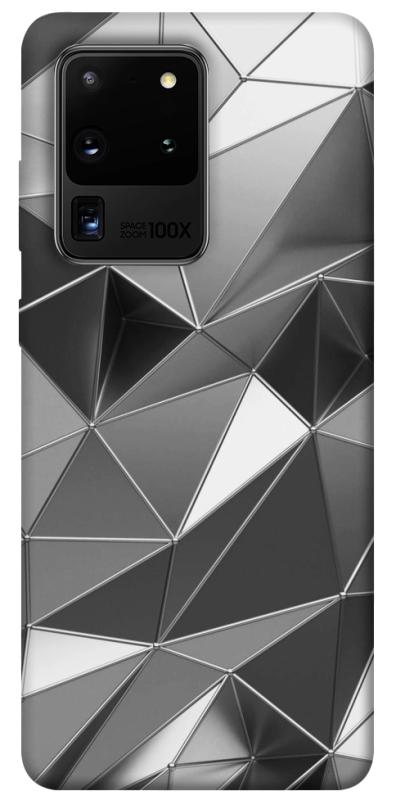 Чехол itsPrint Silver для Samsung Galaxy S20 Ultra, паттерн, купить оптом с доставкой