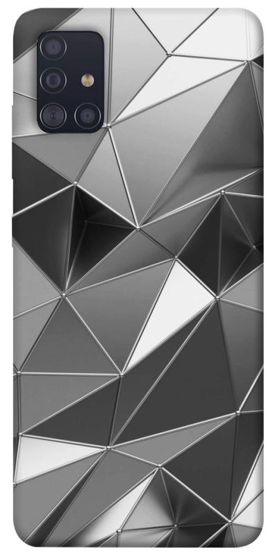 Чехол itsPrint Silver для Samsung Galaxy A51, паттерн, купить оптом с доставкой