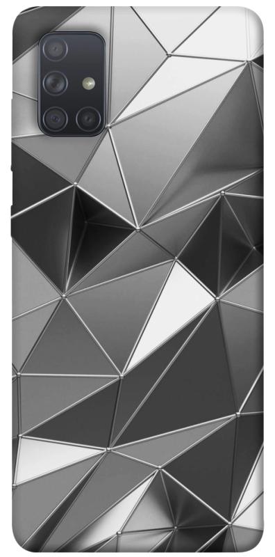 Чехол itsPrint Silver для Samsung Galaxy A71, паттерн, купить оптом с доставкой