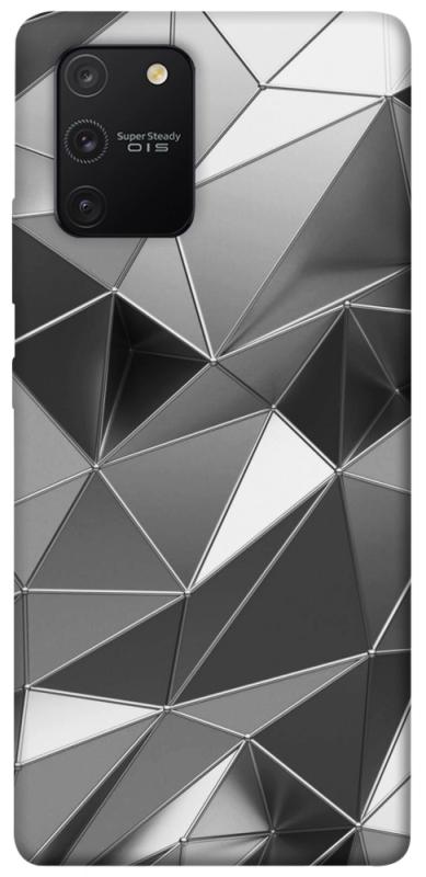 Чехол itsPrint Silver для Samsung Galaxy S10 Lite, паттерн, купить оптом с доставкой