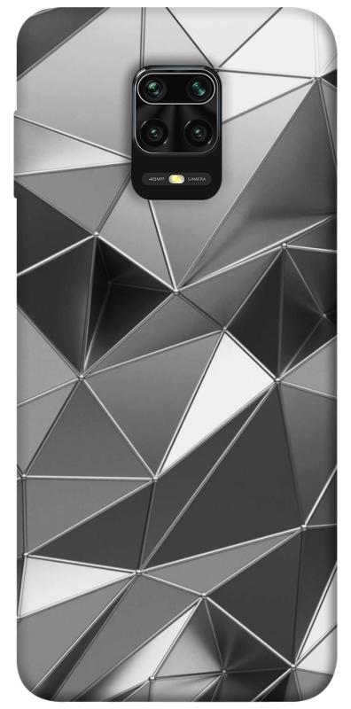 Чехол itsPrint Silver для Xiaomi Redmi Note 9s / Note 9 Pro / Note 9 Pro Max, паттерн, купить оптом с доставкой