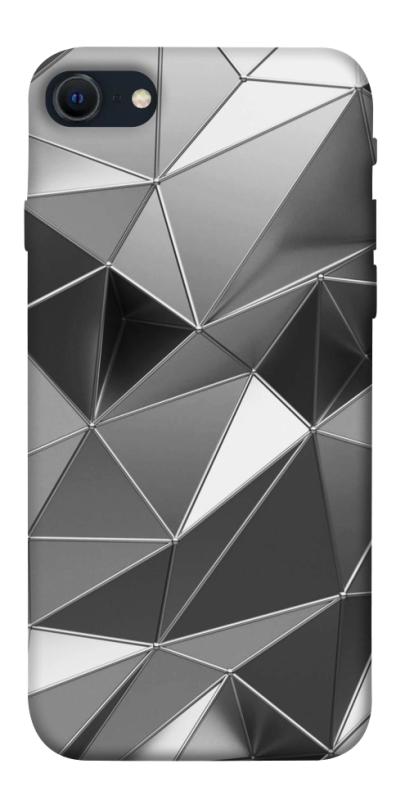 Чехол itsPrint Silver для Apple iPhone SE (2020), паттерн, купить оптом с доставкой