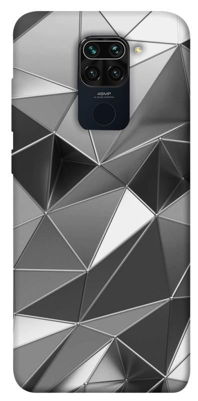 Чохол itsPrint Silver для Xiaomi Redmi Note 9 / Redmi 10X, паттерн, купити оптом з доставкою