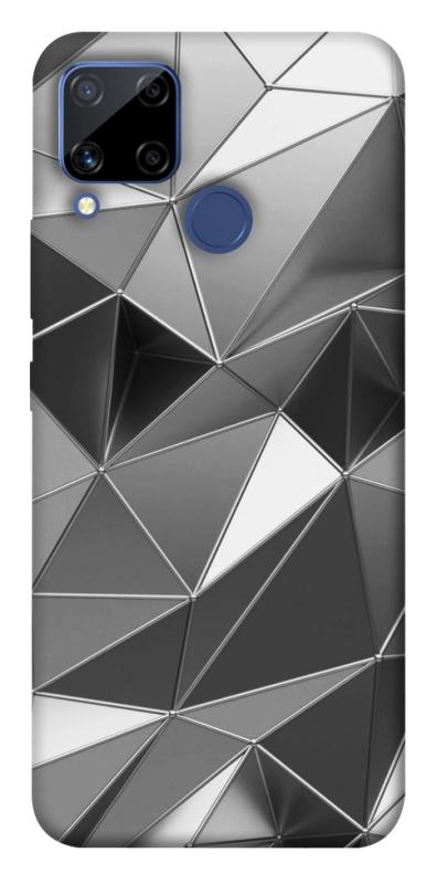 Чехол itsPrint Silver для Realme C15, паттерн, купить оптом с доставкой