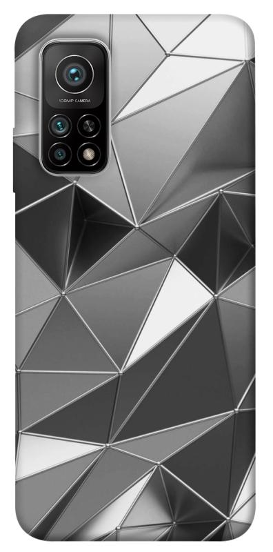 Чехол itsPrint Silver для Xiaomi Mi 10T, паттерн, купить оптом с доставкой