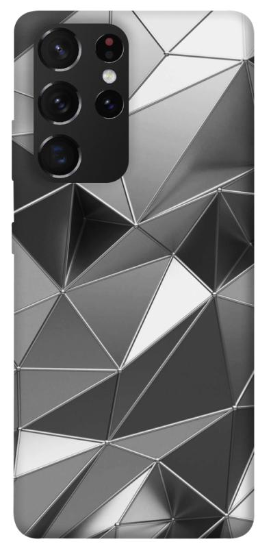 Чехол itsPrint Silver для Samsung Galaxy S21 Ultra, паттерн, купить оптом с доставкой