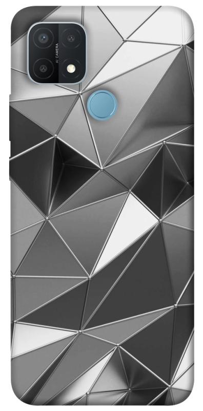 Чехол itsPrint Silver для Oppo A15s / A15, паттерн, купить оптом с доставкой