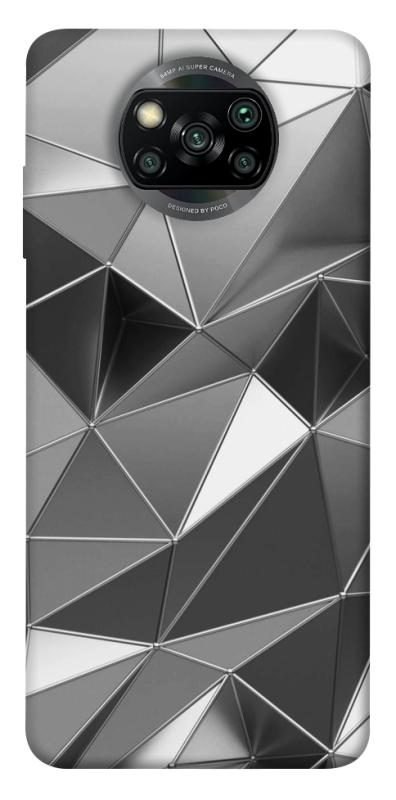 Чехол itsPrint Silver для Xiaomi Poco X3 NFC / Poco X3 Pro, паттерн, купить оптом с доставкой