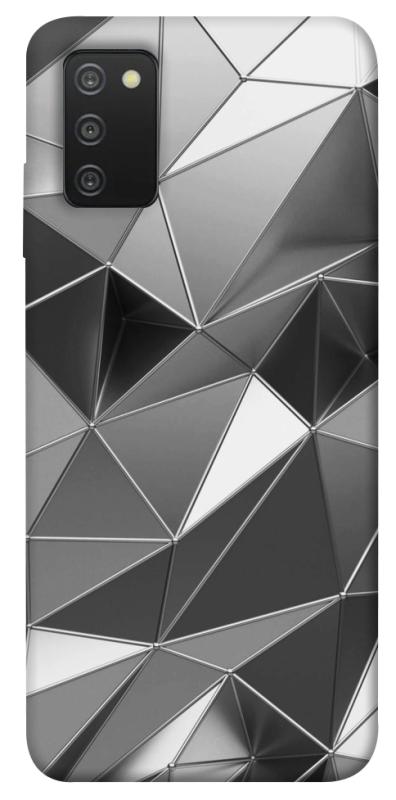 Чехол itsPrint Silver для Samsung Galaxy A03s, паттерн, купить оптом с доставкой