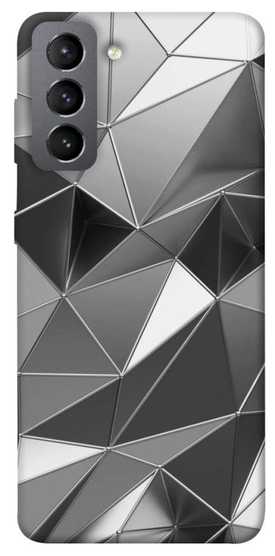 Чехол itsPrint Silver для Samsung Galaxy S21 FE, паттерн, купить оптом с доставкой