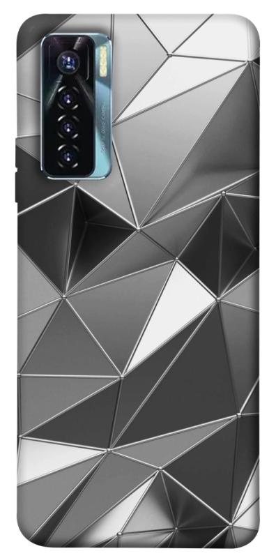 Чехол itsPrint Silver для TECNO Camon 17 Pro, паттерн, купить оптом с доставкой