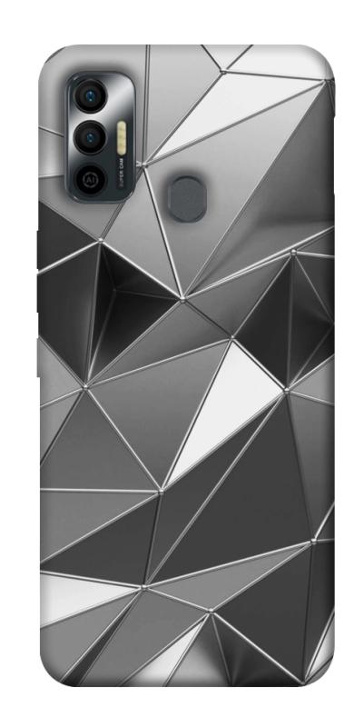 Чохол itsPrint Silver для TECNO Spark 7, паттерн, купити оптом з доставкою