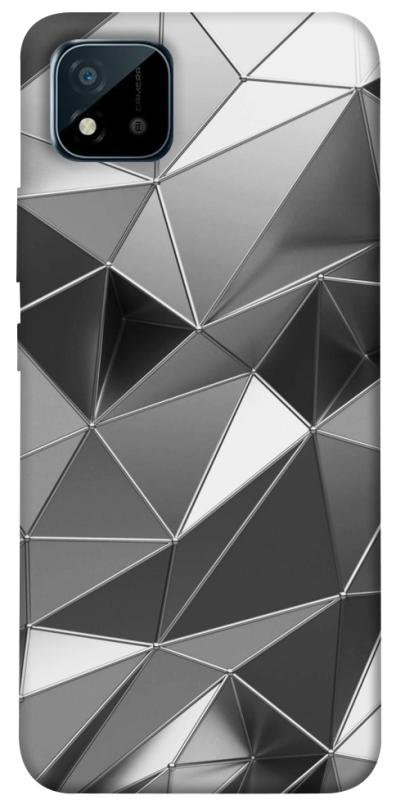 Чехол itsPrint Silver для Realme C11 (2021), паттерн, купить оптом с доставкой