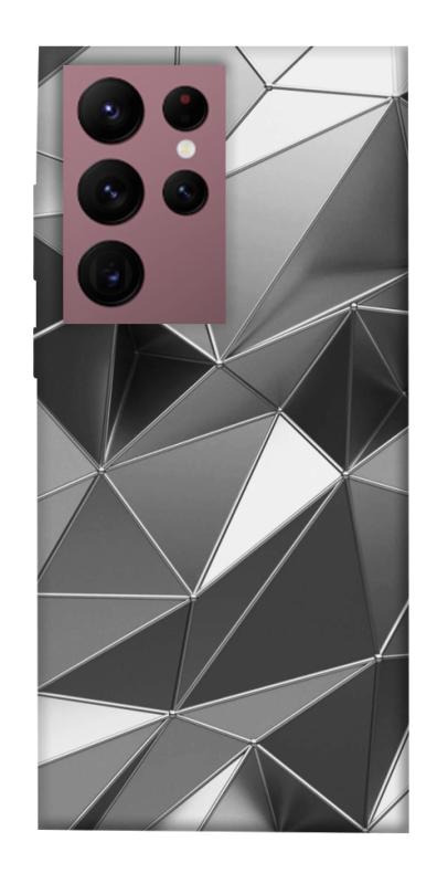 Чехол itsPrint Silver для Samsung Galaxy S22 Ultra, паттерн, купить оптом с доставкой