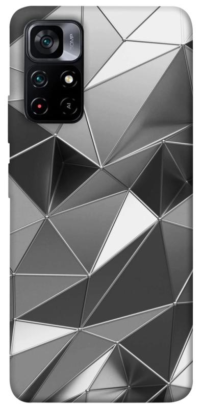 Чехол itsPrint Silver для Xiaomi Poco M4 Pro 5G, паттерн, купить оптом с доставкой