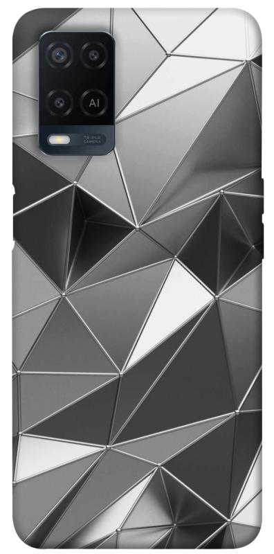 Чехол itsPrint Silver для Oppo A16s / A16, паттерн, купить оптом с доставкой