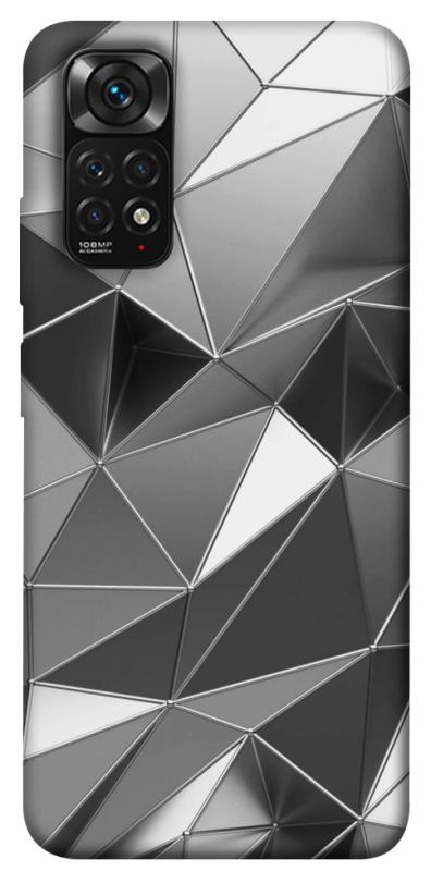 Чехол itsPrint Silver для Xiaomi Redmi Note 11 (Global) / Note 11S, паттерн, купить оптом с доставкой