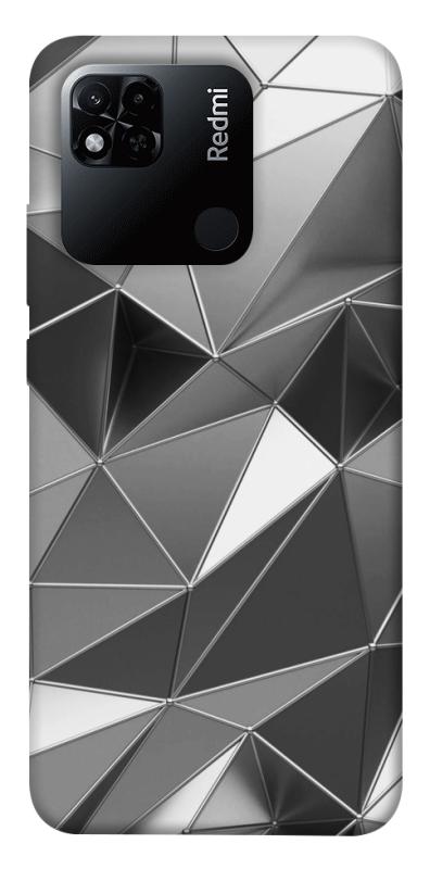 Чехол itsPrint Silver для Xiaomi Redmi 10A, паттерн, купить оптом с доставкой