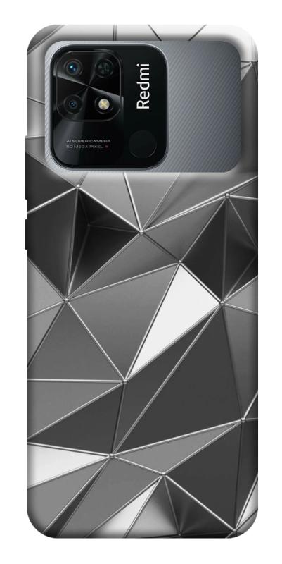 Чехол itsPrint Silver для Xiaomi Redmi 10C, паттерн, купить оптом с доставкой