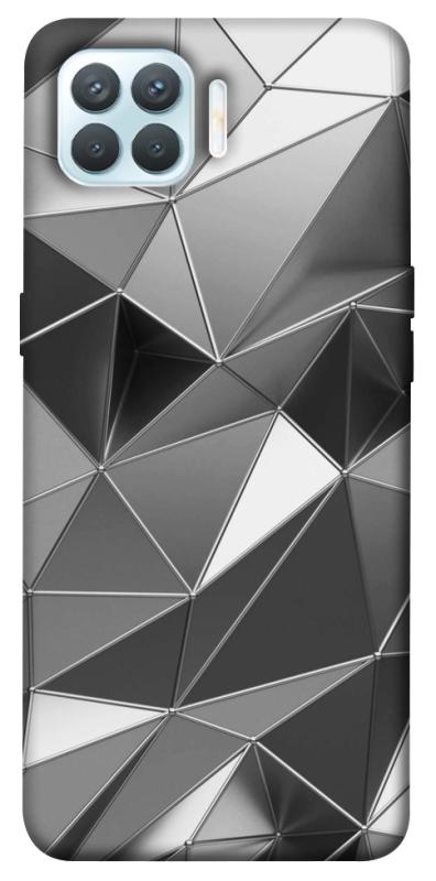 Чехол itsPrint Silver для Oppo F17 Pro, паттерн, купить оптом с доставкой