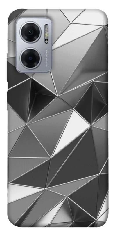Чехол itsPrint Silver для Xiaomi Redmi Note 11E, паттерн, купить оптом с доставкой