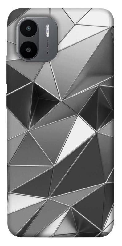 Чехол itsPrint Silver для Xiaomi Redmi A1 / A2, паттерн, купить оптом с доставкой