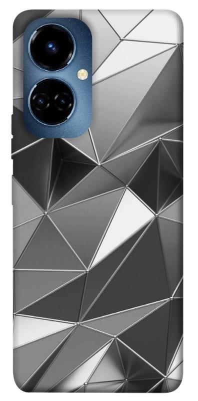 Чохол itsPrint Silver для TECNO Camon 19 (CI6n) / 19 Pro (CI8n), паттерн, купити оптом з доставкою