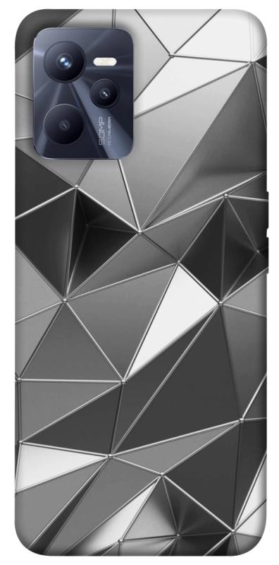 Чехол itsPrint Silver для Realme C35, паттерн, купить оптом с доставкой