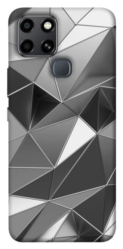 Чехол itsPrint Silver для Infinix Smart 6, паттерн, купить оптом с доставкой