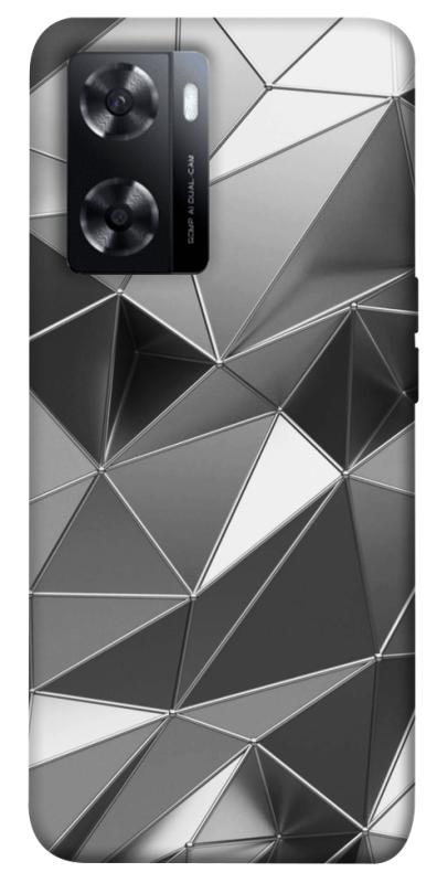 Чохол itsPrint Silver для Oppo A57s, паттерн, купити оптом з доставкою