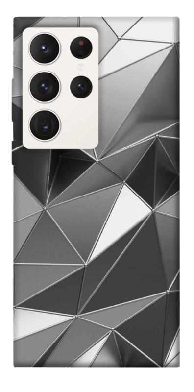 Чехол itsPrint Silver для Samsung Galaxy S23 Ultra, паттерн, купить оптом с доставкой