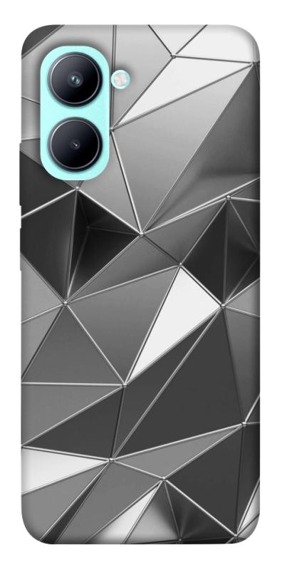Чехол itsPrint Silver для Realme C33, паттерн, купить оптом с доставкой