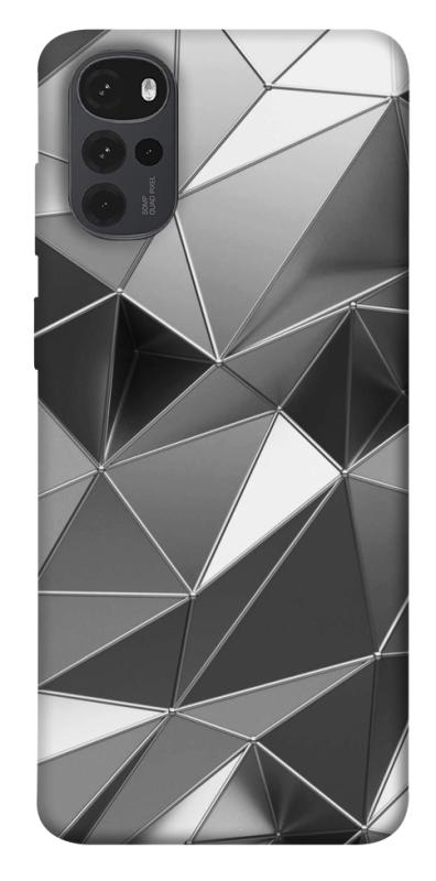 Чехол itsPrint Silver для Motorola Moto G22, паттерн, купить оптом с доставкой
