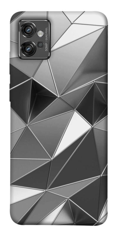 Чехол itsPrint Silver для Motorola Moto G32, паттерн, купить оптом с доставкой