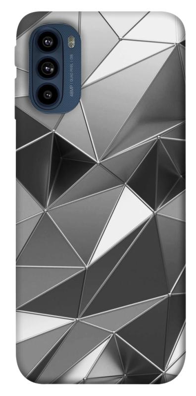 Чехол itsPrint Silver для Motorola Moto G41, паттерн, купить оптом с доставкой