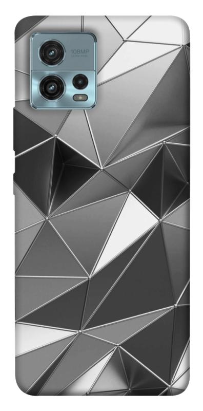 Чехол itsPrint Silver для Motorola Moto G72, паттерн, купить оптом с доставкой