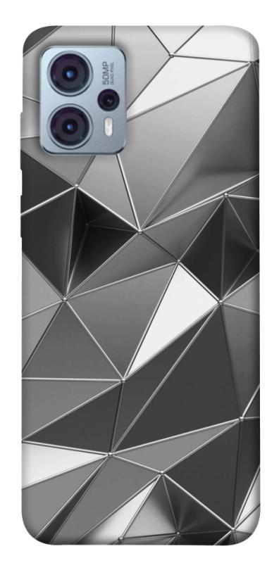 Чехол itsPrint Silver для Motorola Moto G23, паттерн, купить оптом с доставкой