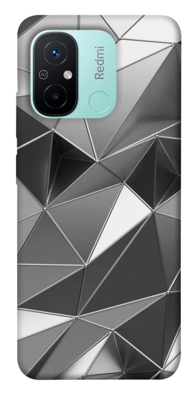 Чехол itsPrint Silver для Xiaomi Redmi 12C, паттерн, купить оптом с доставкой