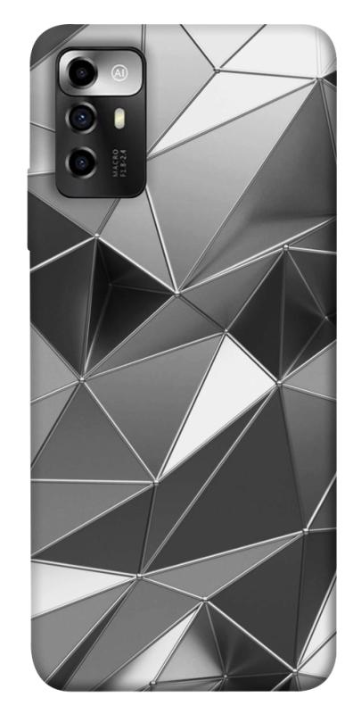 Чехол itsPrint Silver для ZTE Blade A72, паттерн, купить оптом с доставкой