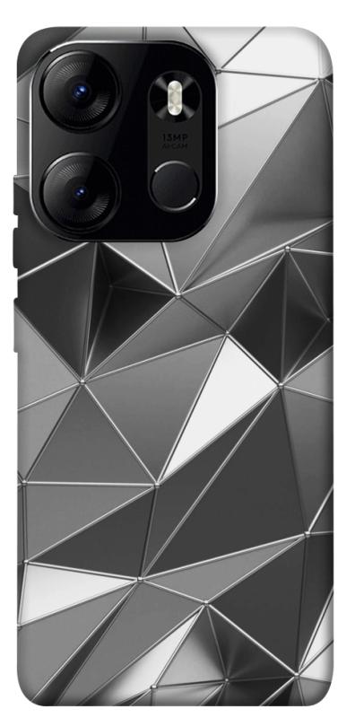Чехол itsPrint Silver для Tecno Spark Go 2023, паттерн, купить оптом с доставкой