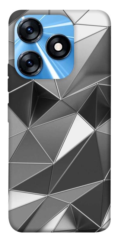 Чохол itsPrint Silver для TECNO Spark 10 Pro, паттерн, купити оптом з доставкою